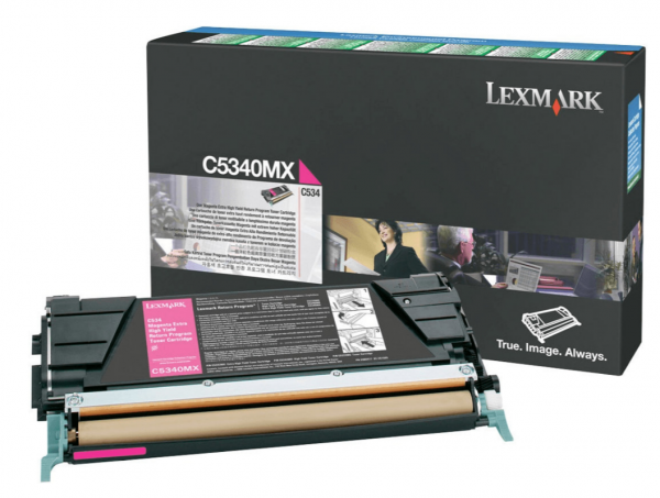 Lexmark C534 Toner Magenta Rückgabe Tonerkassette C534DN C5340MX