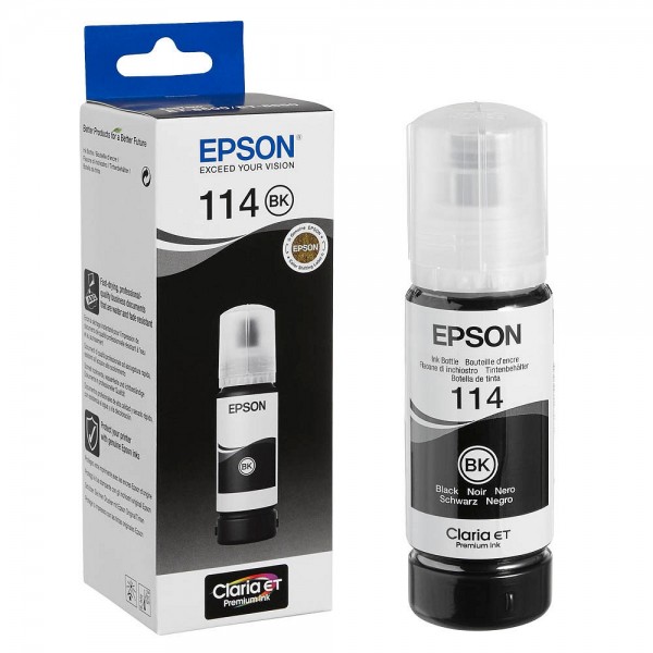 Epson Tintenpatrone T07A1 black für EcoTank ET-8500 ET-8550 C13T07A140