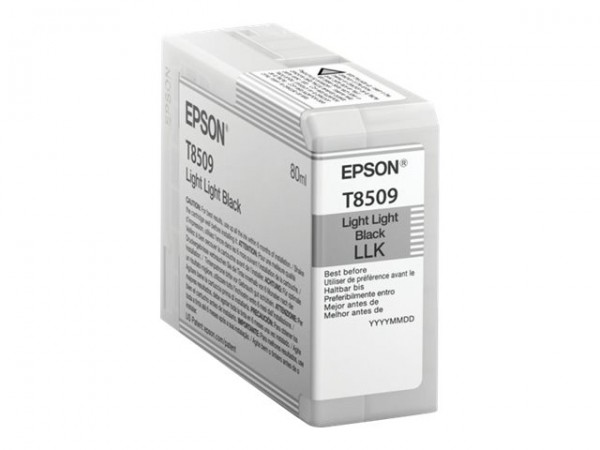 Epson T8509 Tintenpatrone Light Light Black für SureColor P800 SC-P800 C13T850900