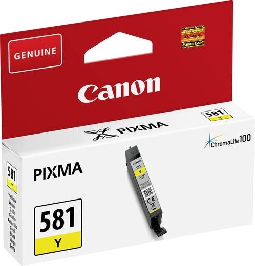 Canon Tinte yellow CLI-581Y für PIXMA TR7550 TR8550 2105C001