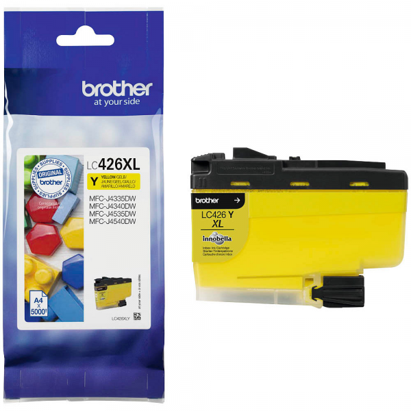 Brother LC-426Y XL Tintenpatrone Yellow für MFC-J4335DW MFC-J4340DW MFC-J4535DW MFC-J4540DW