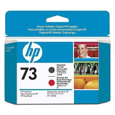 HP 73 Tinte chromatisches rot und mattschwarz CD949A DesignJet Z3200