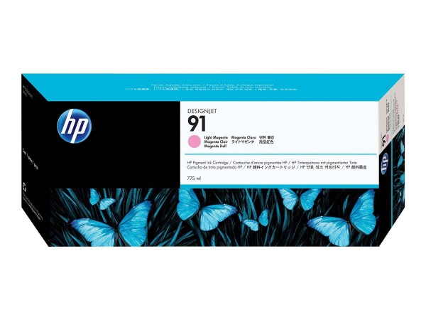 HP 91 Tinte Light Magenta HP DesignJet Z6100 C9471A Vivera Tinten