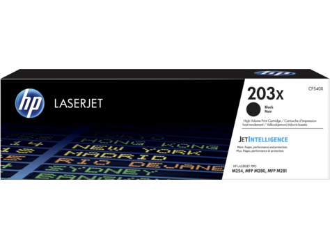 HP 203X Toner black CF540X für Color LaserJet Pro M280nw M281 M254