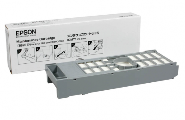 Epson T5820 Maintenance Cartridge ICMT1 Epson Stylus Pro 3800 3880 3885 Epson Surelab D700 D7 Studio