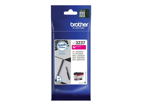Brother LC-3237M Tintenpatrone Magenta für HL-J6000DW MFC-J5945DW MFC-J6945DW MFC-J6947DW