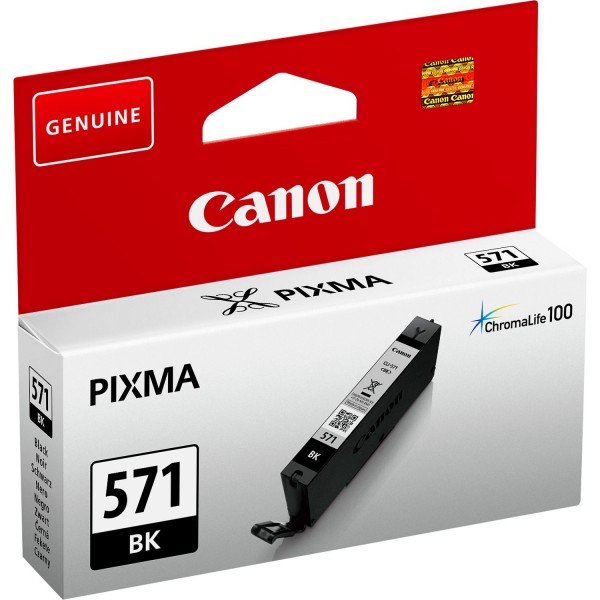 Canon Tinte Black CLI-571BK für PIXMA MG5750 MG5751 MG5752 0385C001