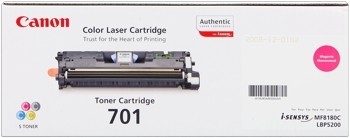 Canon 701 Toner Cartridge Magenta LBP5200 MF8180 9285A003