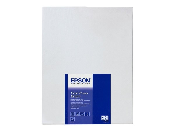EPSON S042314 Cold press bright inkjet 340g/m² 610mm x 15m 1 Rolle