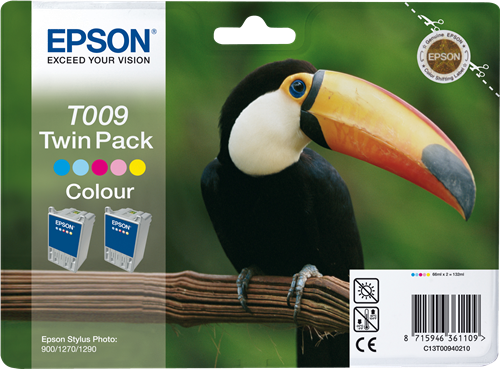Epson Tinte Color für StylusPhoto 900/1270/1290 Doppelpack