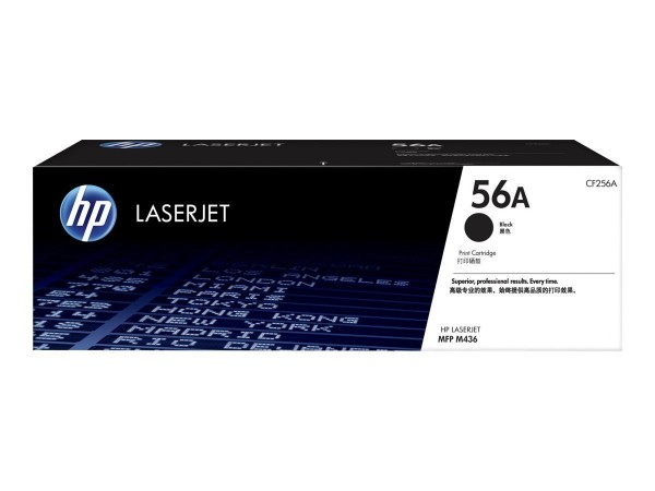 HP 56A Toner Black CF256A für HP LaserJet MFP M433a HP LaserJet M436n Serie