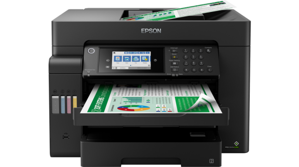 Epson EcoTank ET-16600 4 in 1 Tintenstrahl-Multifunktionsdrucker schwarz C11CH72401