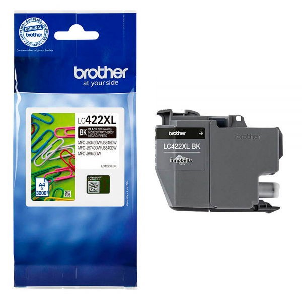 Brother LC-422BK XL Tintenpatrone Black für MFC-J5340DW MFC-J5740DW MFC-J6540DW MFC-J6940DW