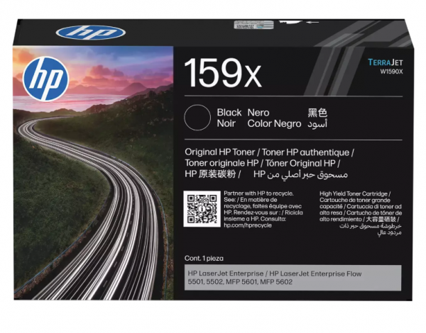HP 159X Toner Black W1590X Original HP LaserJet Enterprise 5501 5502 MFP 5601 MFP 5602