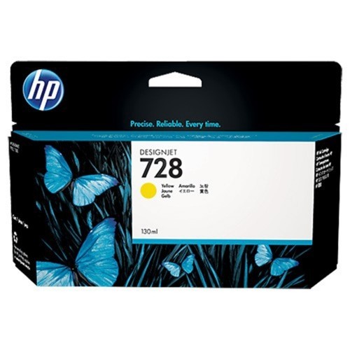 HP 728 Tinte Yellow für DesignJet T730 T830 MFP F9J65A