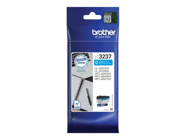 Brother LC-3237C Tintenpatrone Cyan für HL-J6000DW MFC-J5945DW MFC-J6945DW MFC-J6947DW