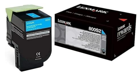 Lexmark 800S2 Toner Cyan CX310DN CX310DN 80C0S20 Seiten 2.000 Seiten
