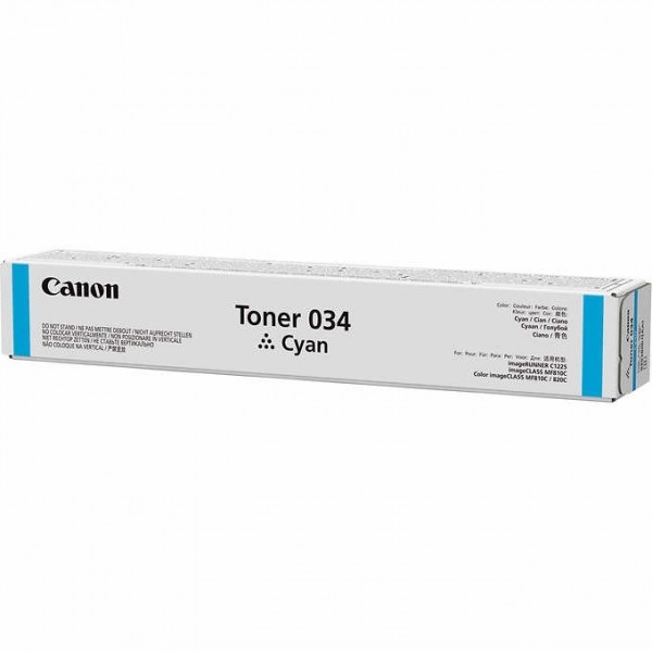 Canon Toner Cartridge 034 Cyan Imageclass MF-810 MF-820 9453B001