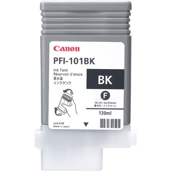 Canon PFI-101BK Tintenpatrone Black für imagePROGRAF iPF5000 iPF6000S