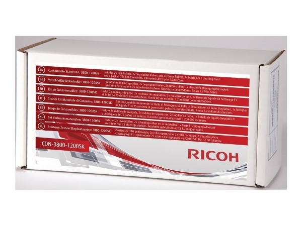 Ricoh CON-3810-400K Scanner Verbrauchsmaterialienkit Ricoh fi-8170 fi-8190 fi-8250 fi-8270