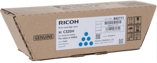 Ricoh 842711 Toner Cyan für M C320FW