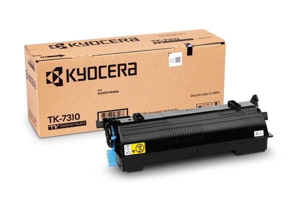 Kyocera TK-7310 Toner Black für Kyocera Ecosys P4140dn 1T02Y40NL0