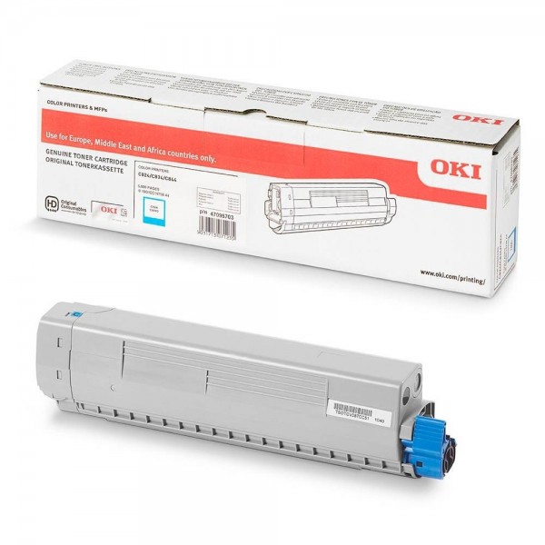 OKI Toner cyan 47095703 für C824dn C824n C834dnw C834nw C844dnw