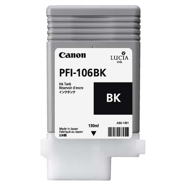 Canon Tintenpatrone PFI-106BK Black imagePROGRAF iPF6400 6621B001