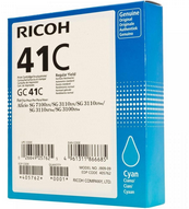 RICOH AFICIO GC-41C Gel Cartridge Cyan SG 3100SNw SG 3110DNw