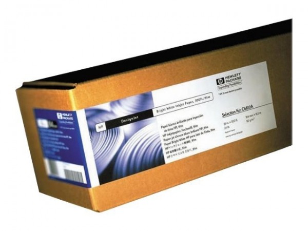 HP C6035A Rollenpapier hochweiß Bright White Inkjet Paper A1 Breite 24" HP DesignJet Z2100 Z3200 Z52