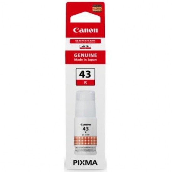 Canon GI-43R Nachfülltinte rot 4716C001 für Canon Pixma G540 G640