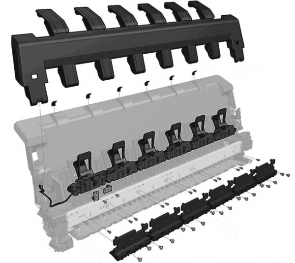 HP L2Y23-67006 Stacker Arms für DesignJet T930 HP DesignJet T1530 HP DesignJetT2530