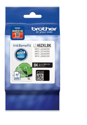 Brother LC-462XLBK Tintenpatrone Black für Brother MFC-J2340DW MFC-J2740DW MFC-J3540DW MFC-J3940DW