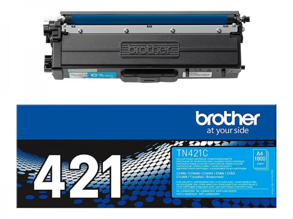 Brother TN-421C Toner Cyan HL-L8260CDW HL-L8360CDW MFC-L8690CDW MFC-L8900CDW L8410CDW