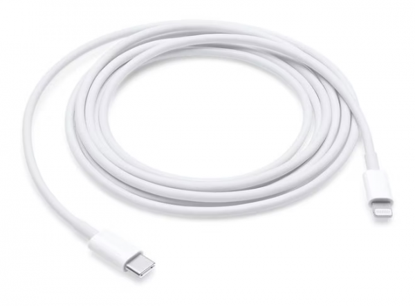 Apple MM0A3ZM/A Original USB‑C auf Lightning Kabel 1m Weiß