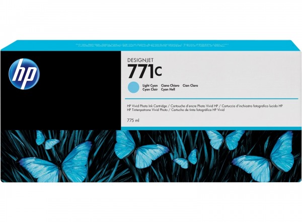 HP 771C Tinte light cyan Z6200 Z6600 Z6800 - B6Y12A