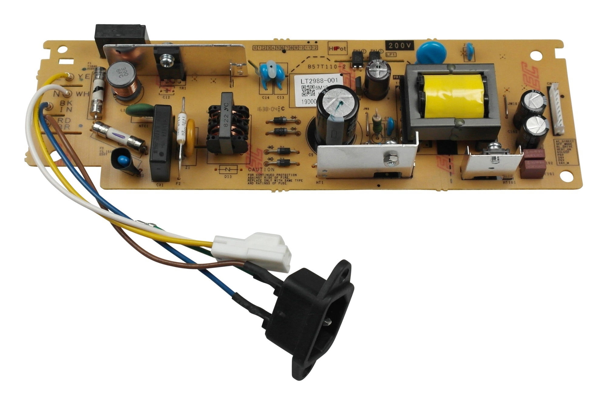 Brother LT2889001 Low Voltage Power Supply PCB für DCP-L2500 DCP-L2520 ...