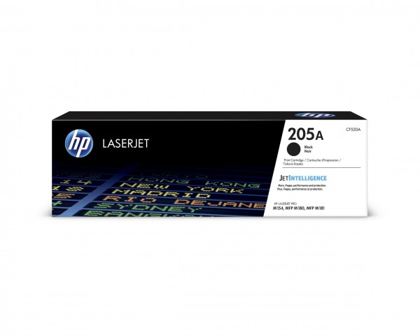 HP 205A Toner black CF530A HP Color LaserJet M180n M181fw HP Color LaserJet Pro M154a