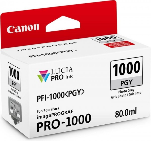 Canon PFI-1000pgy Photo Grau 80ml Canon imagePROGRAF Pro-1000 0553C001