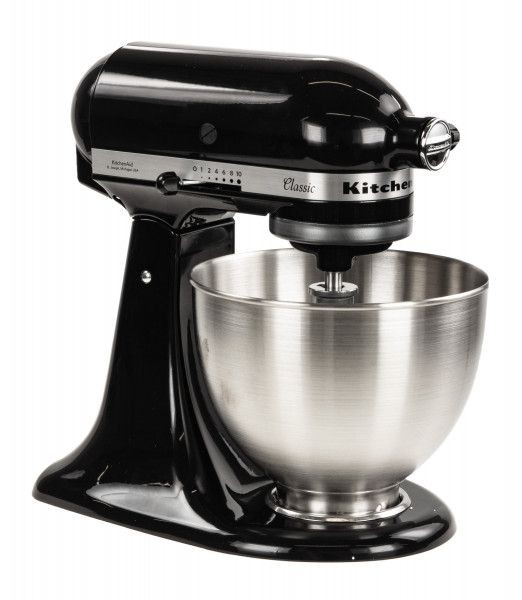 KITCHENAID 5K45SSEOB Classic Küchenmaschine Onyxschwarz