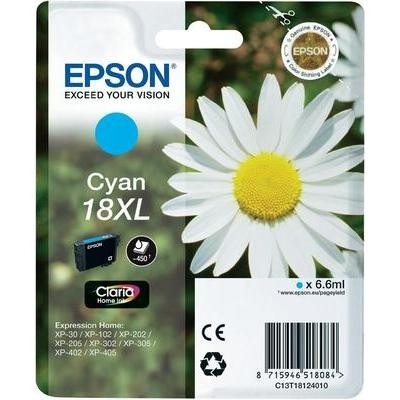Epson T181240 Tinte Cyan Claria Home Expression Home XP-102