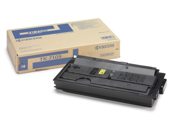 Kyocera TK-7105 Toner Black Kyocera TASKalfa 3010i TASKalfa 3011i 1T02P80NL0