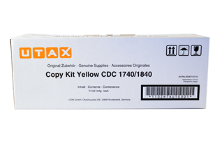 UTAX CDC1740 CDC 1850 Toner Yellow 654010016 18.000 Seiten