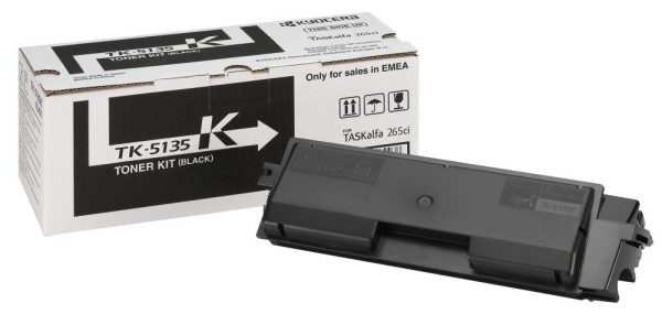 Kyocera TK-5135K Toner Schwarz Kyocera TASKalfa 265ci TASKalfa 266ci 1T02PA0NL0
