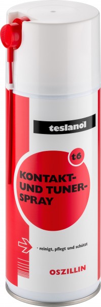 Teslanol Kontakt- und Tunerspray 400 ml zur Reinigung und Pflege von Kontakten 26026