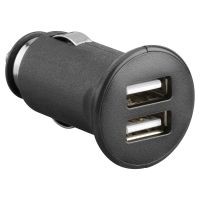 Goobay Kfz Lade-Adapter 12V -> 2xUSB im mini-Format