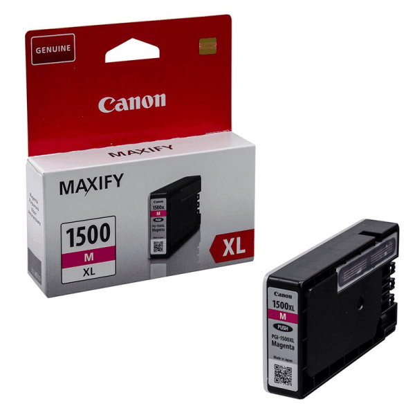 Canon Tinte Magenta PGI-1500XL Canon MAXIFY MB2050 MB2150 MB2155 MB2350 Canon MAXIFY MB2750 MB2755