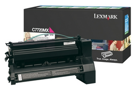 Lexmark XL-Toner Magenta Optra C772N X772E Rückgabe Tonerkassette
