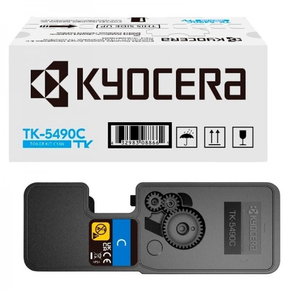 Kyocera TK-5490C Cyan Toner Kyocera Ecosys MA2101cfx Kyocera Ecosys PA 2101cwx
