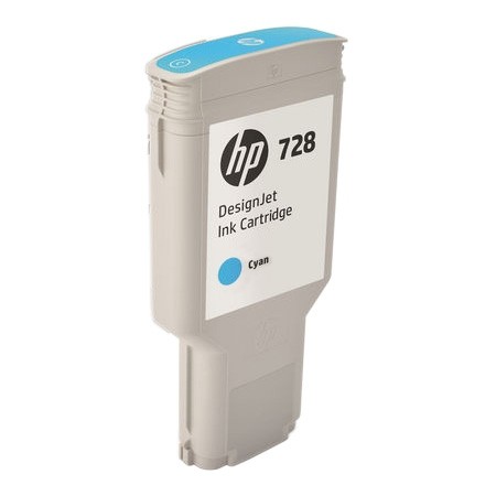 HP 728 Tinte Cyan für DesignJet T730 T830 MFP F9K17A 300 ml